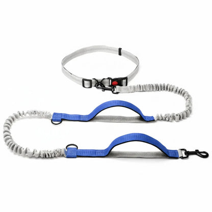 Dog Walking Lead with Adjustable Waist Strap and Reflective Details