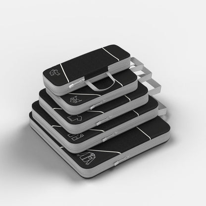Compression Packing Cubes with Double Zip Compression System