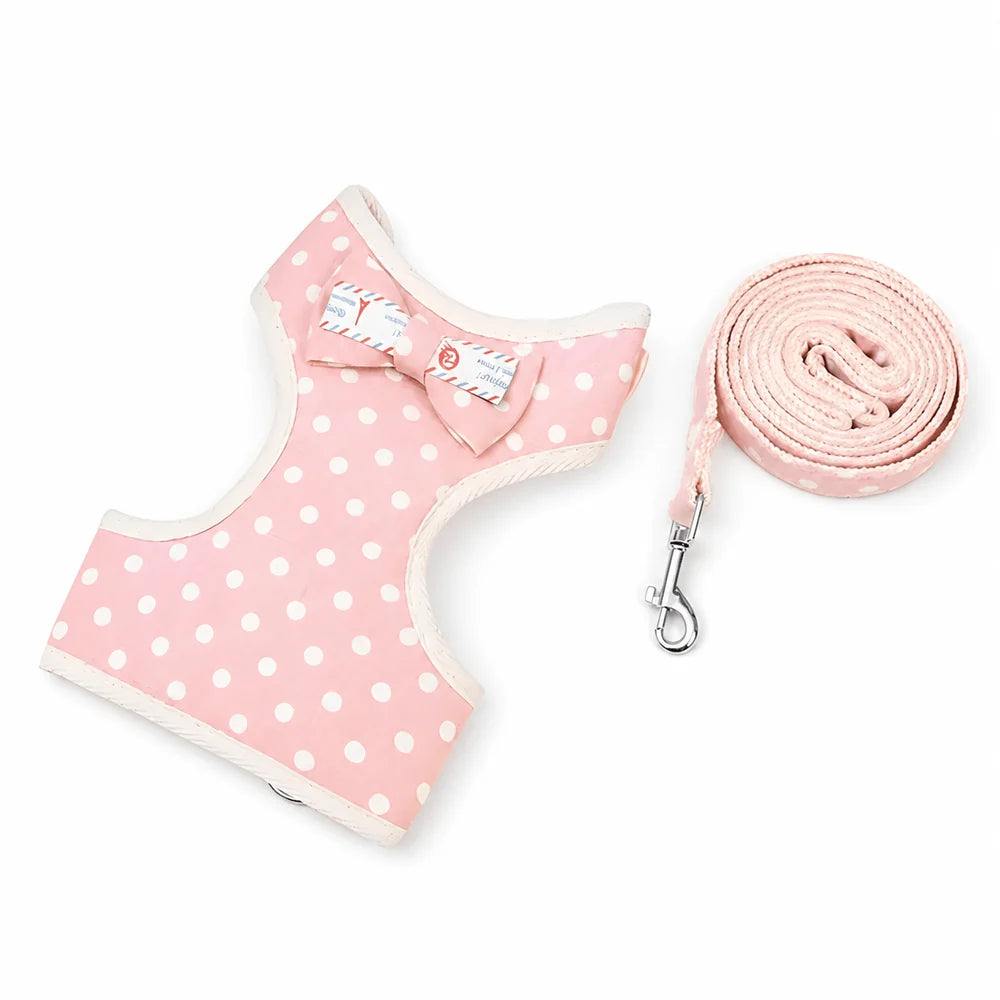 Cat Harness and Leash Set Soft Mesh Adjustable