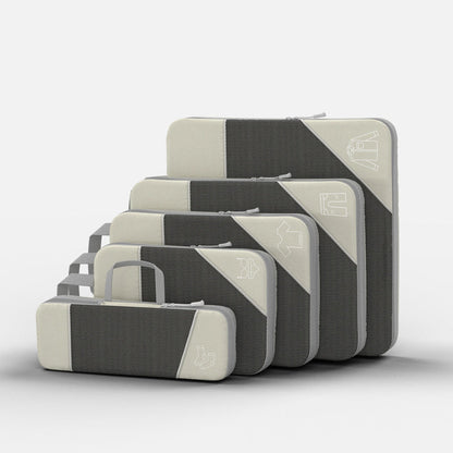 Compression Packing Cubes with Double Zip Compression System