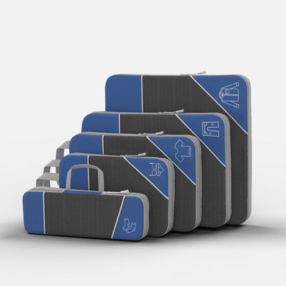 Compression Packing Cubes with Double Zip Compression System