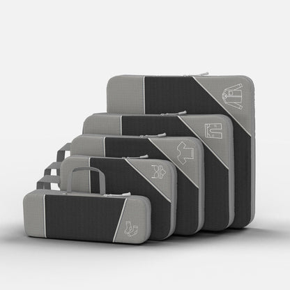 Compression Packing Cubes with Double Zip Compression System