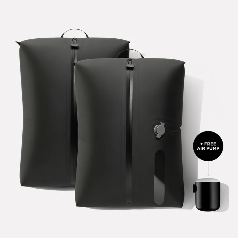 Travel Storage Vacuum Bag Set with Airtight Compression Design, Set of 2