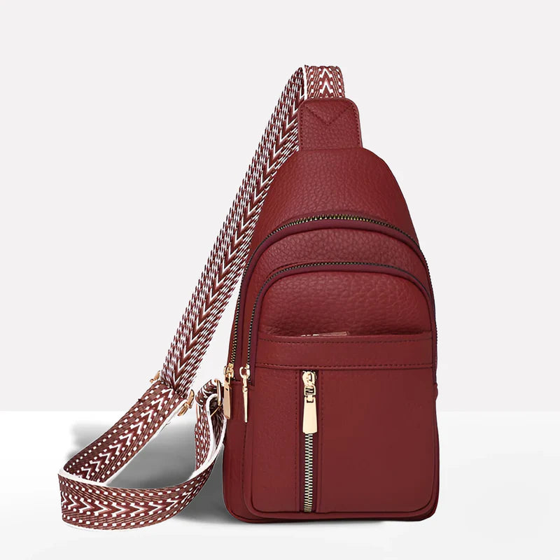 Crossbody Bag with Anti-Theft Design and Adjustable Shoulder Strap
