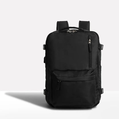 Expandable Carry On Travel Backpack with Flat Lay Packing Design