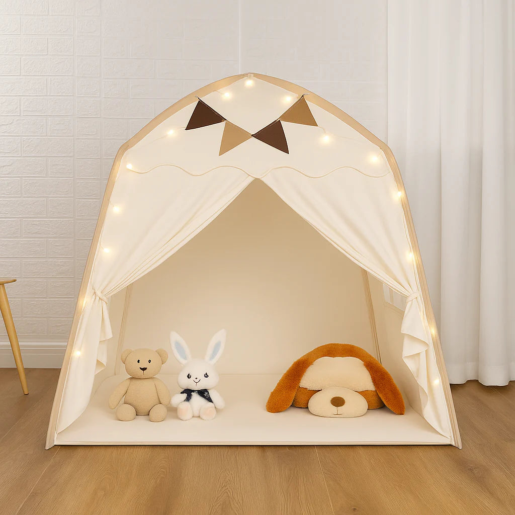 Play Tent with Breathable Fabric for Indoor Outdoor Activities for Kids