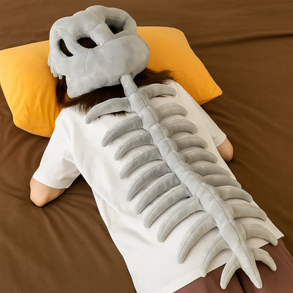 Dinosaur Skeleton Costume for Kids with Plush Adjustable Design