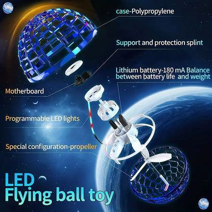 Floating Hover Ball Toy with LED Lights