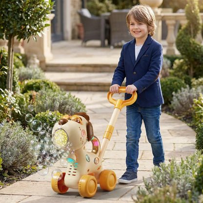 Baby push walker bubble toy