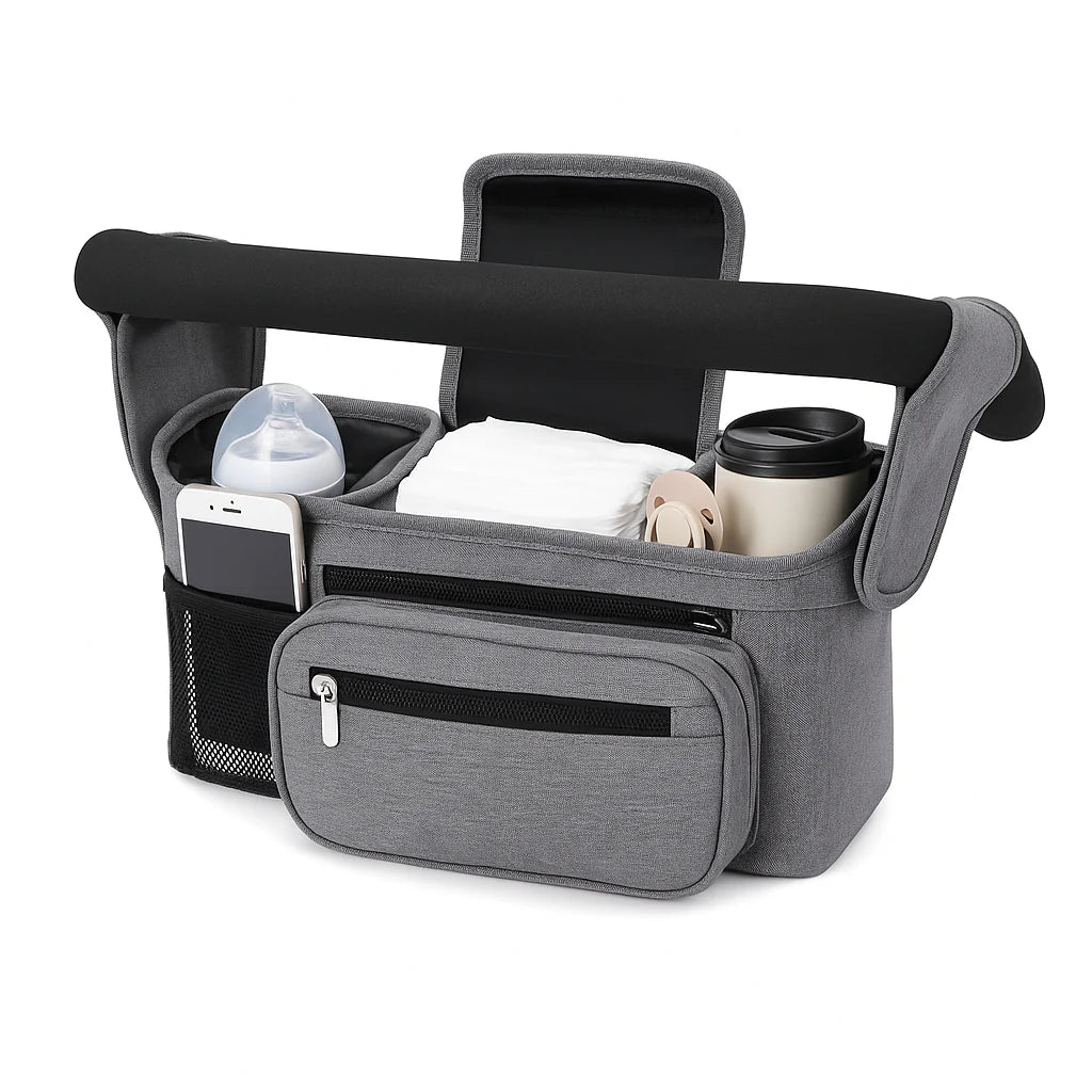 Stroller Organizer Bag with Adjustable Straps