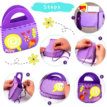 Kids Felt Bag Sewing Kit