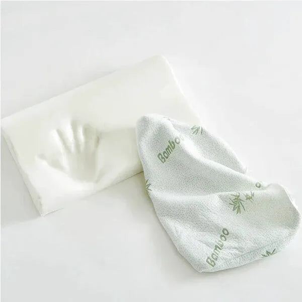 Memory Foam Bamboo Fiber Pillow Cervical Support