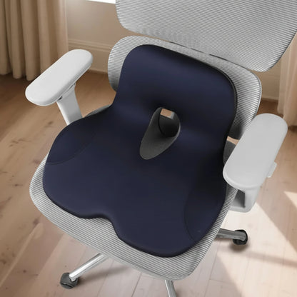 Seat and Back Cushion Memory Foam Ergonomic Support