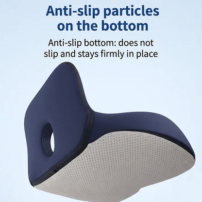 Seat and Back Cushion Memory Foam Ergonomic Support