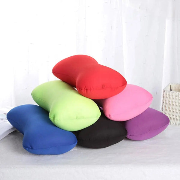 Ergonomic Neck Pillow Microbeads Support