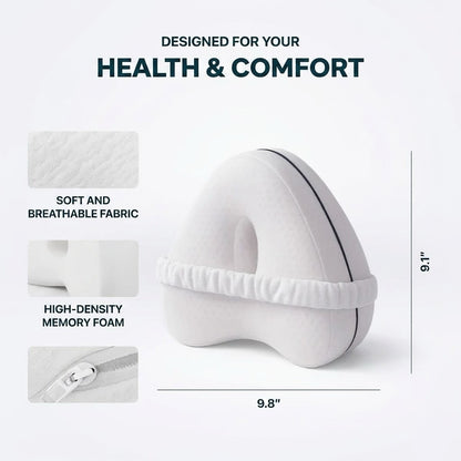 Orthopedic Knee Pillow Memory Foam Cushion
