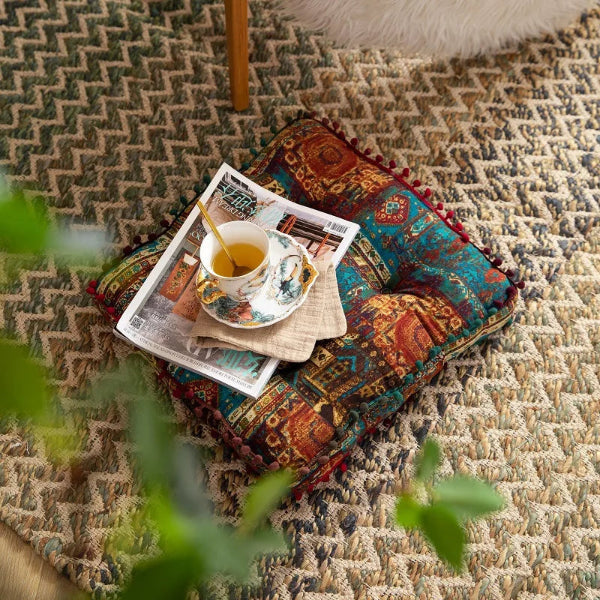 Floor Cushion for Relaxation and Meditation