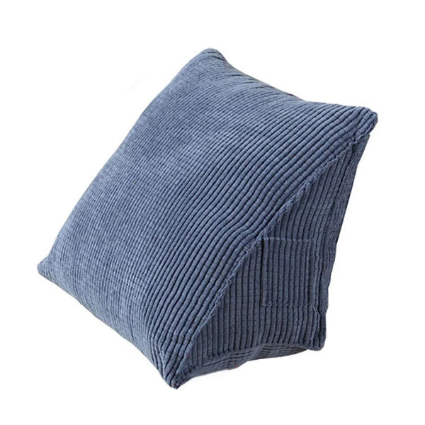 Triangle Backrest Pillow Corduroy Cover