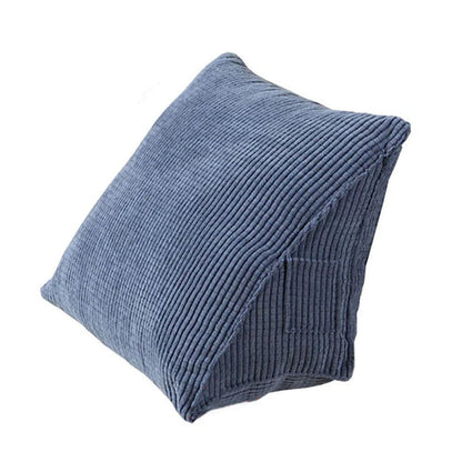 Triangle Backrest Pillow Corduroy Cover