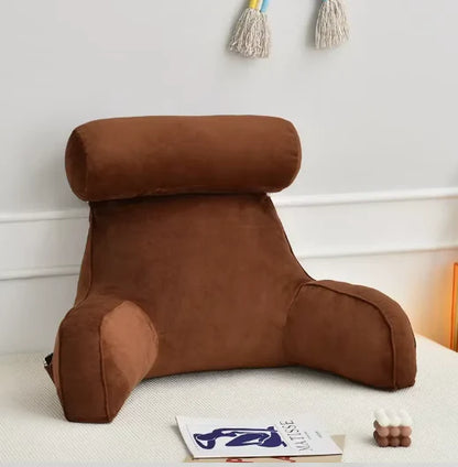 Reading Pillow Ergonomic Support in Soft Cotton