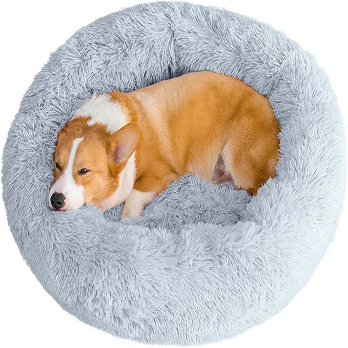 Pet Cushion round soft plush bed