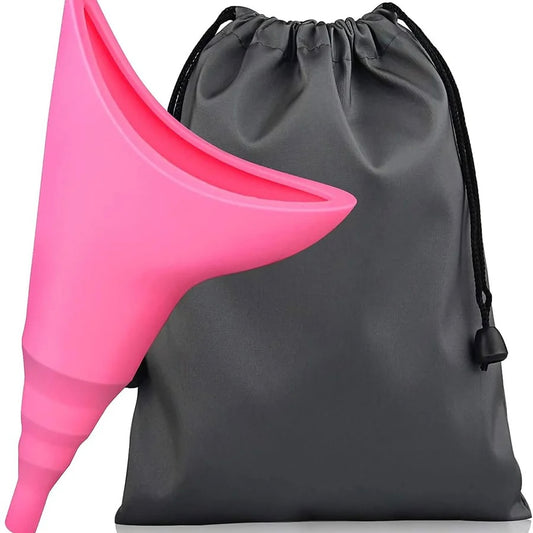 Reusable Urinal Portable Silicone Funnel for Women