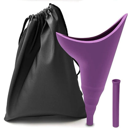 Reusable Urinal Portable Silicone Funnel for Women