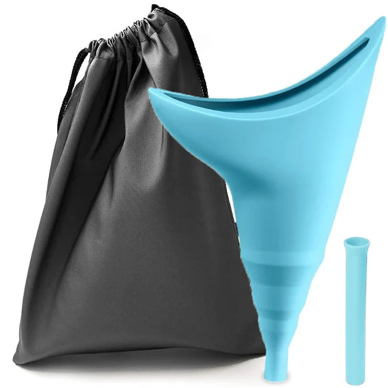 Reusable Urinal Portable Silicone Funnel for Women