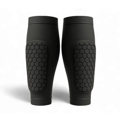 Shin Guard Sleeves with Shock-Absorbing Panel