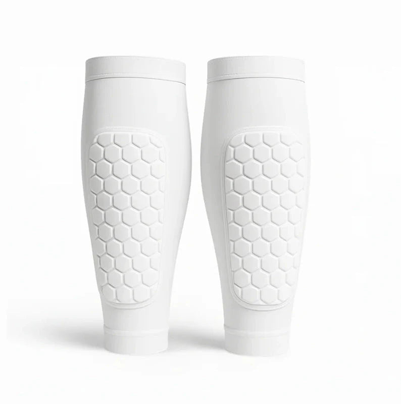 Shin Guard Sleeves with Shock-Absorbing Panel