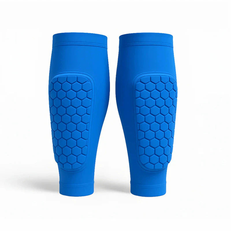 Shin Guard Sleeves with Shock-Absorbing Panel