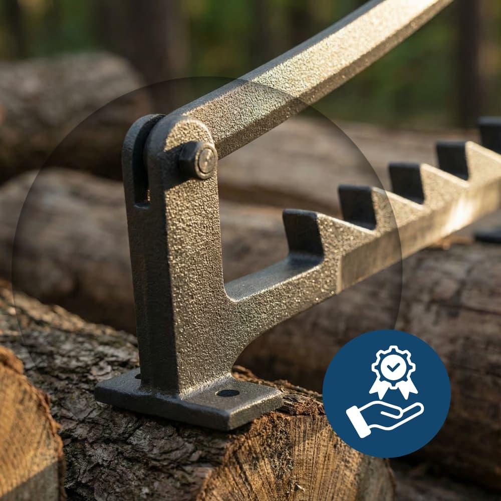 Obsetic Manual Firewood Splitter Wall Mount