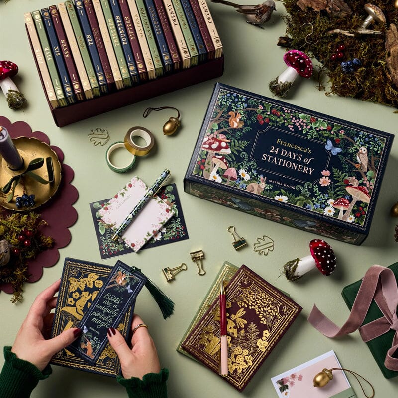Stationery Advent Calendar, Limited Winter Forest Edition