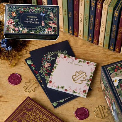 Stationery Advent Calendar, Limited Winter Forest Edition