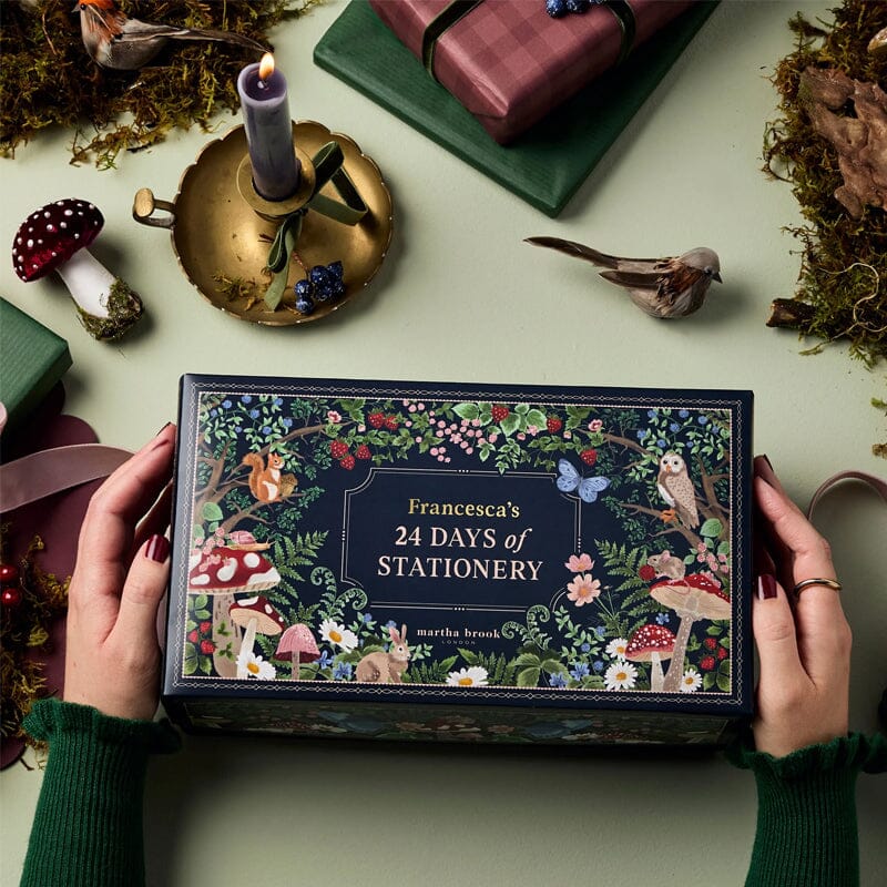 Stationery Advent Calendar, Limited Winter Forest Edition