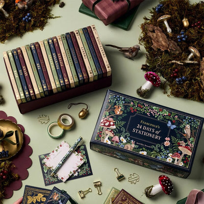 Stationery Advent Calendar, Limited Winter Forest Edition