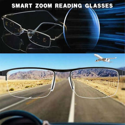 Intelligent Progressive Glasses, ARNO Lens Technology, Photochromic, Blue Light Filter and UV400