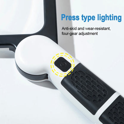 Full Page Handheld Magnifying Glass 5X Magnification LED Light with 3 Modes