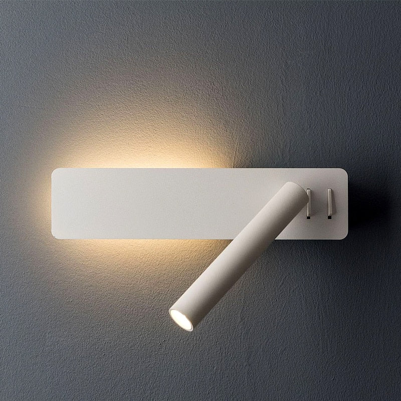 LED Reading Wall Light, Rotatable Bed Lamp
