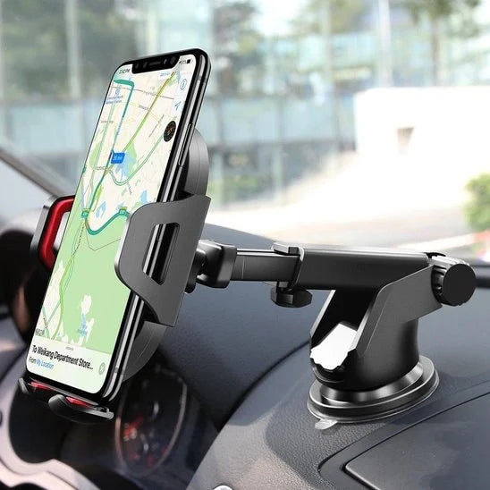 Universal Car Phone Holder with Powerful Suction Cup