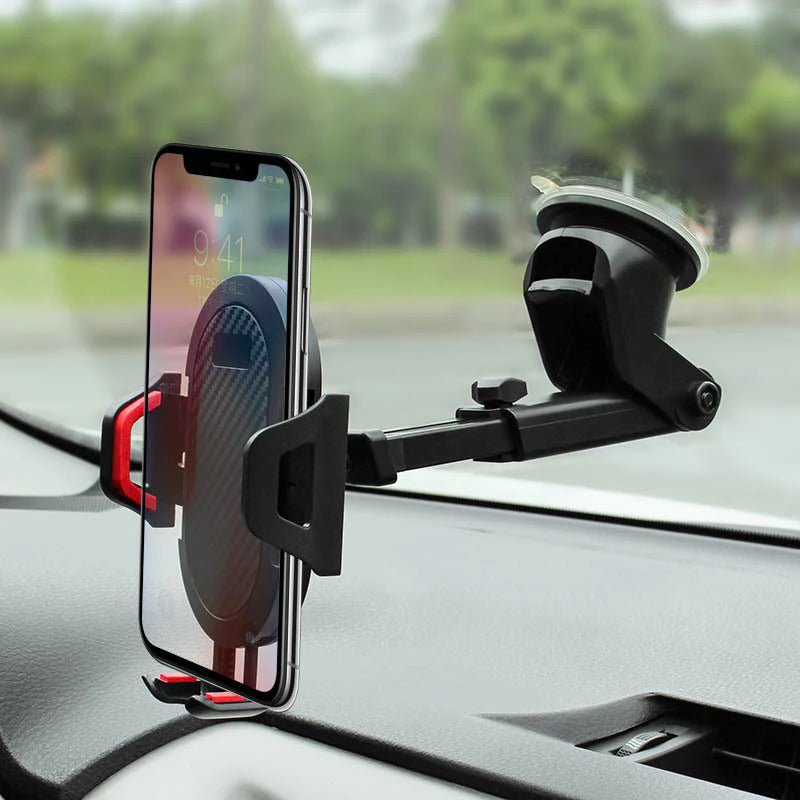 Universal Car Phone Holder with Powerful Suction Cup