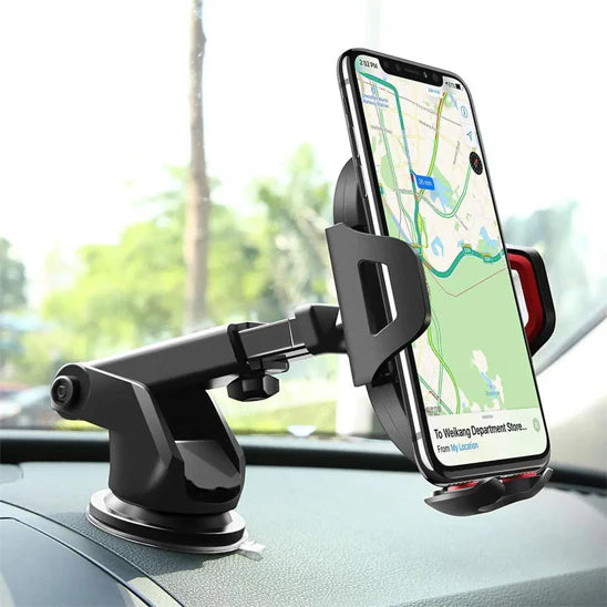 Universal Car Phone Holder with Powerful Suction Cup