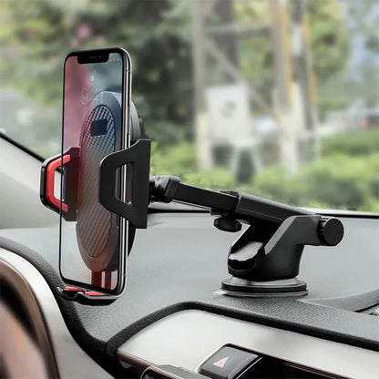 Universal Car Phone Holder with Powerful Suction Cup