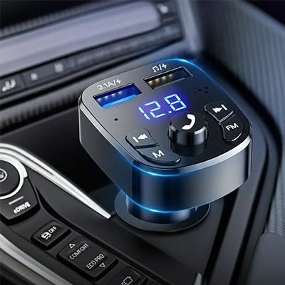 Bluetooth FM Transmitter Car Adapter