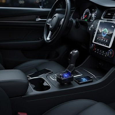 Bluetooth FM Transmitter Car Adapter
