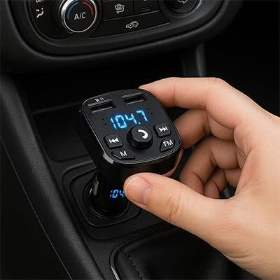 Bluetooth FM Transmitter Car Adapter