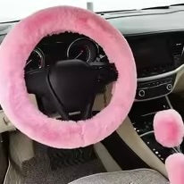 Premium Leather Steering Wheel Cover