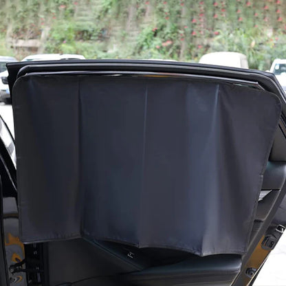 Magnetic Car Side Window Sun Shade, UV Protection Privacy Curtain