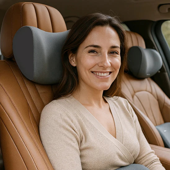 Ergonomic Car Lumbar Support Cushion with Memory Foam
