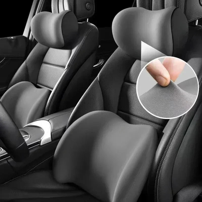 Ergonomic Car Lumbar Support Cushion with Memory Foam